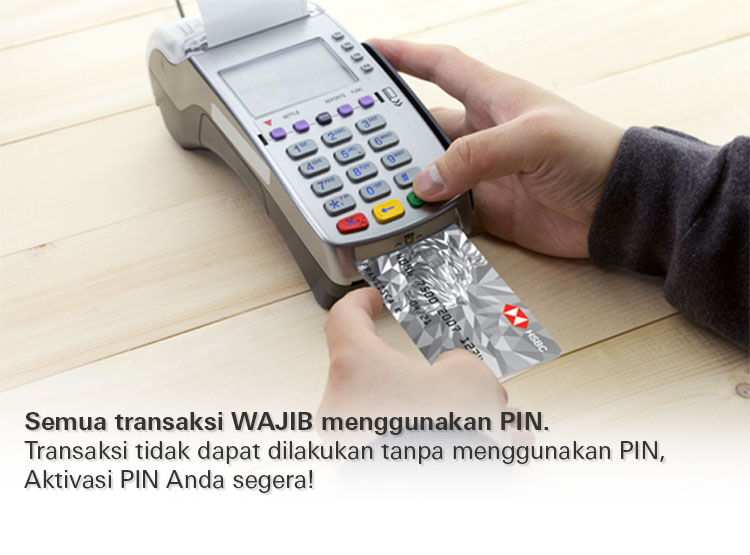 Semua Transaksi Wajib Menggunakan PIN