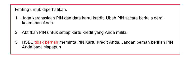 Penting untuk diperhatikan